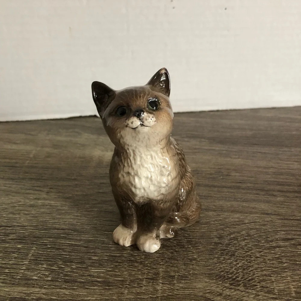 Vtg Beswick England Cat